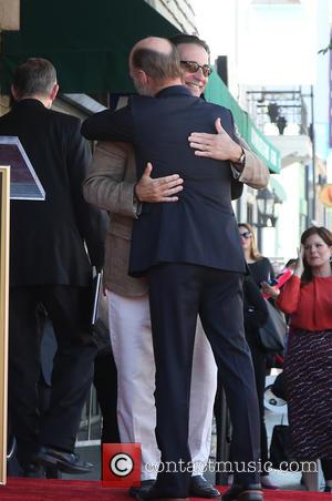 Ed Harris and Andy Garcia - The ceremony honoring Ed Harris with a Star on The Hollywood Walk of Fame...