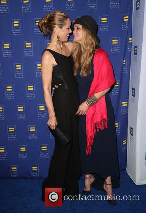 Maria Bello and Clare Munn - 2015 HRC Los Angeles Gala Dinner at JW Marriot LA Live - Los Angeles,...