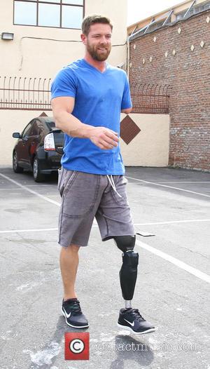 Noah Galloway - Celebrities outside the 'Dancing With The Stars' rehearsal studios at Dancing With The Stars rehearsal studio -...