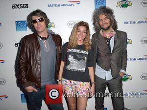 Wayne Coyne, Katy Weaver, Steven Drozd and The Flaming Lips