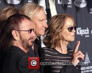 Ringo Starr and Joe Walsh - Photo's of a host of rock and roll stars as they attended the the...
