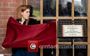 Princess Beatrice - Princess Beatrice visits Maple Hayes dyslexia school in Lichfield to officially open a classroom at the school....