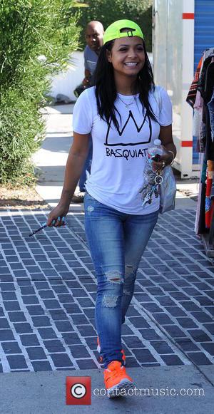 Christina Milian - Christina Milian smoking a Hookah cigarette as she goes out and about running errands in West Hollywood...