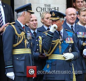 Prince Charles and Air Marshal Andrew Pulford