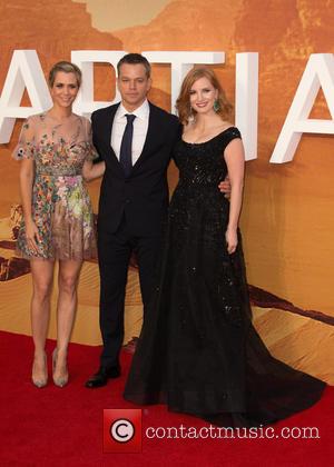 Kristen Wiig, Matt Damon and Jessica Chastain