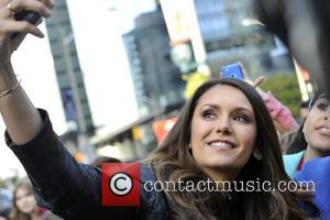 Nina Dobrev - WE Day arrival at Air Canada Centre in Toronto. - Toronto, Canada - Thursday 1st October 2015