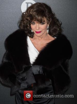 Joan Collins - The British Film Institute's LUMINOUS gala dinner held at Guildhall - Arrivals at Guildhall - London, United...