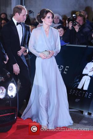 Duchess of Cambridge - James Bond Spectre World Premiere held at Royal Albert Hall - Arrivals at Royal Albert Hall...