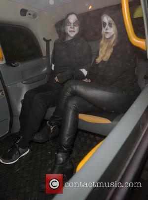 Holly Willoughby , Dan Baldwin - Celebrities attend the annual Jonathan Ross Halloween Party, held at his home in Hampstead...