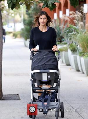 Elisabetta Canalis and Skyler Eva Perri