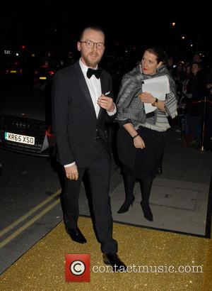 Simon Pegg - BAFTAs: BAFTA fundraising gala dinner & auction at BAFTA - London, United Kingdom - Thursday 11th February...