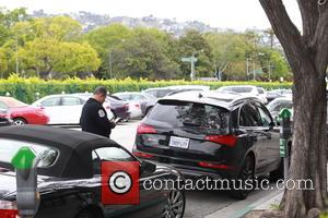 Atmosphere - Amy Adams spotted out shopping in Beverly Hills, driving an Audi that has two different license plates on...