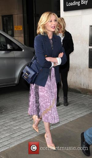 Kirsten Dunst - Kirsten Dunst arriving at the Radio 1 studios - London, United Kingdom - Thursday 31st March 2016