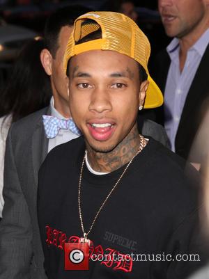 Tyga - Celebrities attend BARBERSHOP: THE NEXT CUT premiere at TCL Chinese Theatre in Hollywood. at TCL Chinese Theatre -...