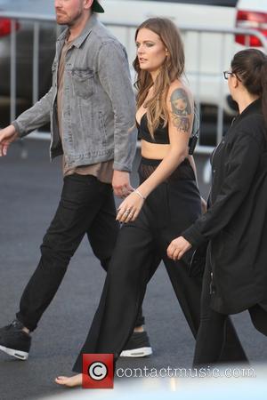 Tove Lo - Tove Lo seen headed to the stage before her performance on Jimmy Kimmel Live at Hollywood -...