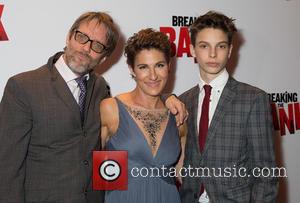 Richard Leaf, Tamsin Greig and Jakob Zebedee Leaf