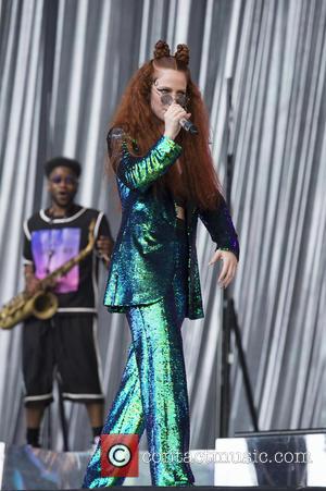 Jess Glynne performed on the Pyramid Stage in one of the afternoon slots on the Friday at Glastonbury Festival 2016....