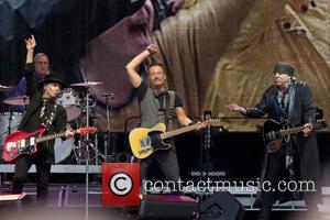 Bruce Springsteen, Nils Lofgren and Steven Van Zandt