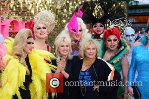 Jennifer Saunders and Joanna Lumley