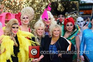 Jennifer Saunders and Joanna Lumley