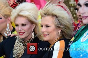 Jennifer Saunders and Joanna Lumley