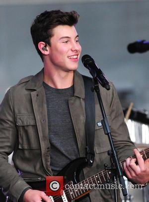 Shawn Mendes appearing on The Today Show as part of their 2016 TODAY Show Concert Series. New York City, United...