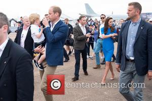 Prince George, Prince William, The Duke Of Cambridge and The Duchess Of Cambridge