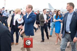 Prince George, Prince William, The Duke Of Cambridge and The Duchess Of Cambridge