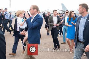 Prince George, Prince William, The Duke Of Cambridge and The Duchess Of Cambridge