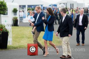 Prince George, Prince William, The Duke Of Cambridge and The Duchess Of Cambridge