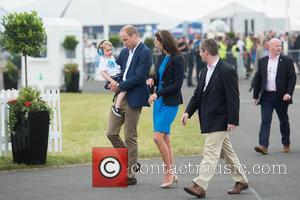 Prince George, Prince William, The Duke Of Cambridge and The Duchess Of Cambridge