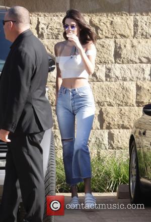 Kendall Jenner returns to her car after dining at Nobu Sushi in Malibu. California, United States - Saturday 16th July...