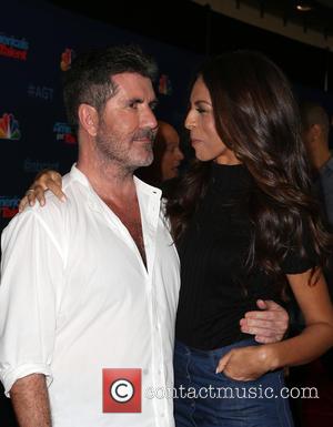 Simon Cowell and Terri Seymour