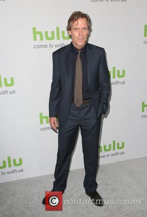 Hugh Laurie poses alone and with Gretchen Mol and Ethan Suplee at the 2016 Hulu TCA Summer party held at...