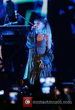 Ariana Grande performing on stage at the 2016 Billboard Hot 100 Festival. New York, United States - Saturday 20th August...