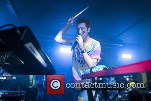 Dan Smith and the rest of Bastille perform at a secret London show at the Shoreditch Courtyard Theatre. The show...