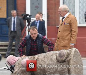 Sir David Jason and James Baxter