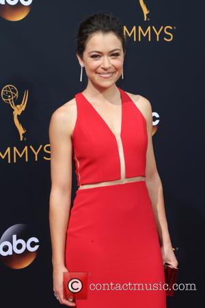 Tatiana Maslany seen on the red carpet at the 68th Annual Primetime Emmy Awards held at the Microsoft Theater Los...