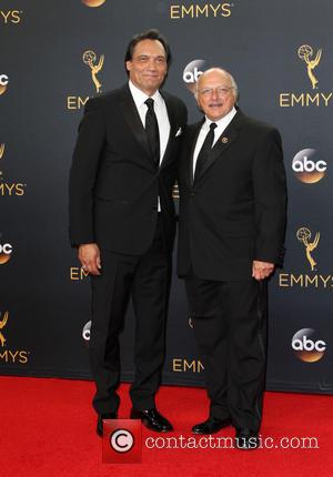 Jimmy Smits and Dennis Franz