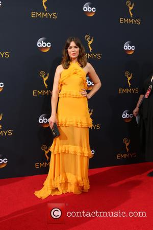 Mandy Moore seen on the red carpet at the 68th Annual Primetime Emmy Awards held at the Microsoft Theater Los...