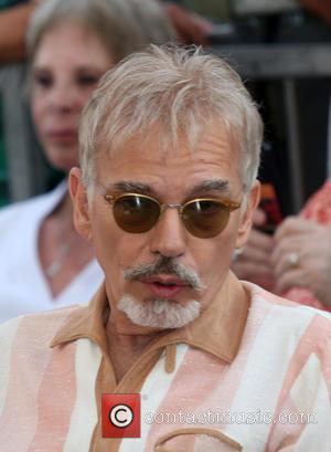 Billy Bob Thornton celebrates with Kathy Bates on the day she's been Honored With a Star On The Hollywood Walk...