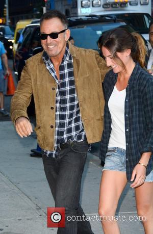 Bruce Springsteen and Jessica Springsteen