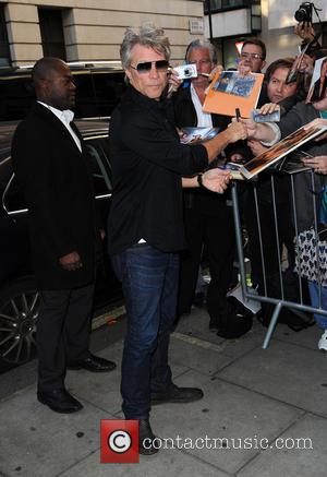 Jon Bon Jovi arrives at BBC Radio 1 - London, United Kingdom - Friday 23rd September 2016