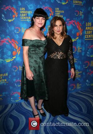 Pauley Perrette and Kathy Najimy