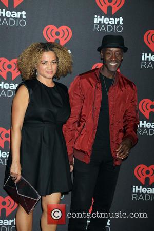 Don Cheadle seen entering the iHeartRadio Music Festival held at T-Mobile Arena in Las Vegas, Nevada, United States - Friday...