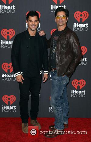 Taylor Lautner and John Stamos