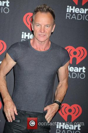 Sting aka Gordon Sumner seen entering the 2016 iHeartMusic Festival on the second Night held at TMobile Arena in Las...