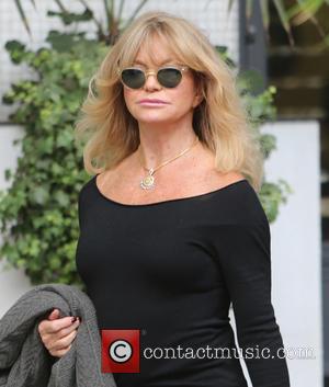 Actress Goldie Hawn outside ITV Studios - London, United Kingdom - Monday 26th September 2016