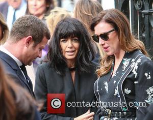 Dermot O'Leary and Claudia Winkleman arrives at the Service of Thanksgiving for Sir Terry Wogan. Friends, Family and colleagues gather...