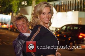 Rod Stewart and Penny Lancaster